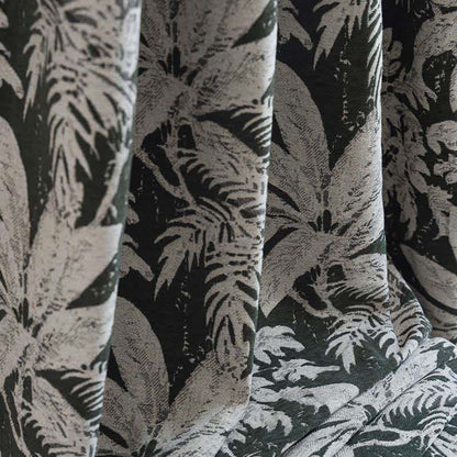 Jacquard-Vorhang mit tropischem Inselblattmuster - image 9