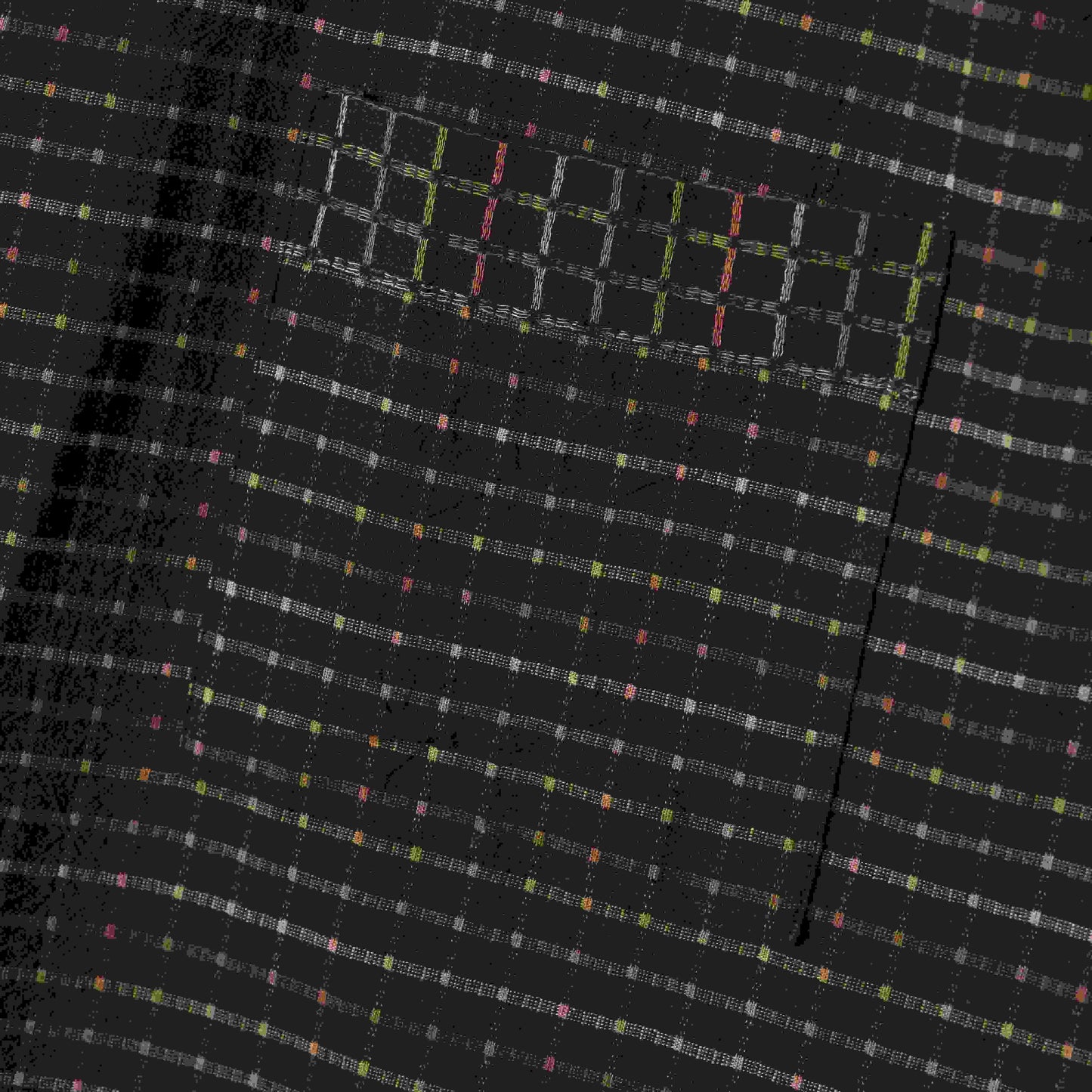 Karierte Kimono-Yukata-Robe aus Bio-Baumwolle - image 9