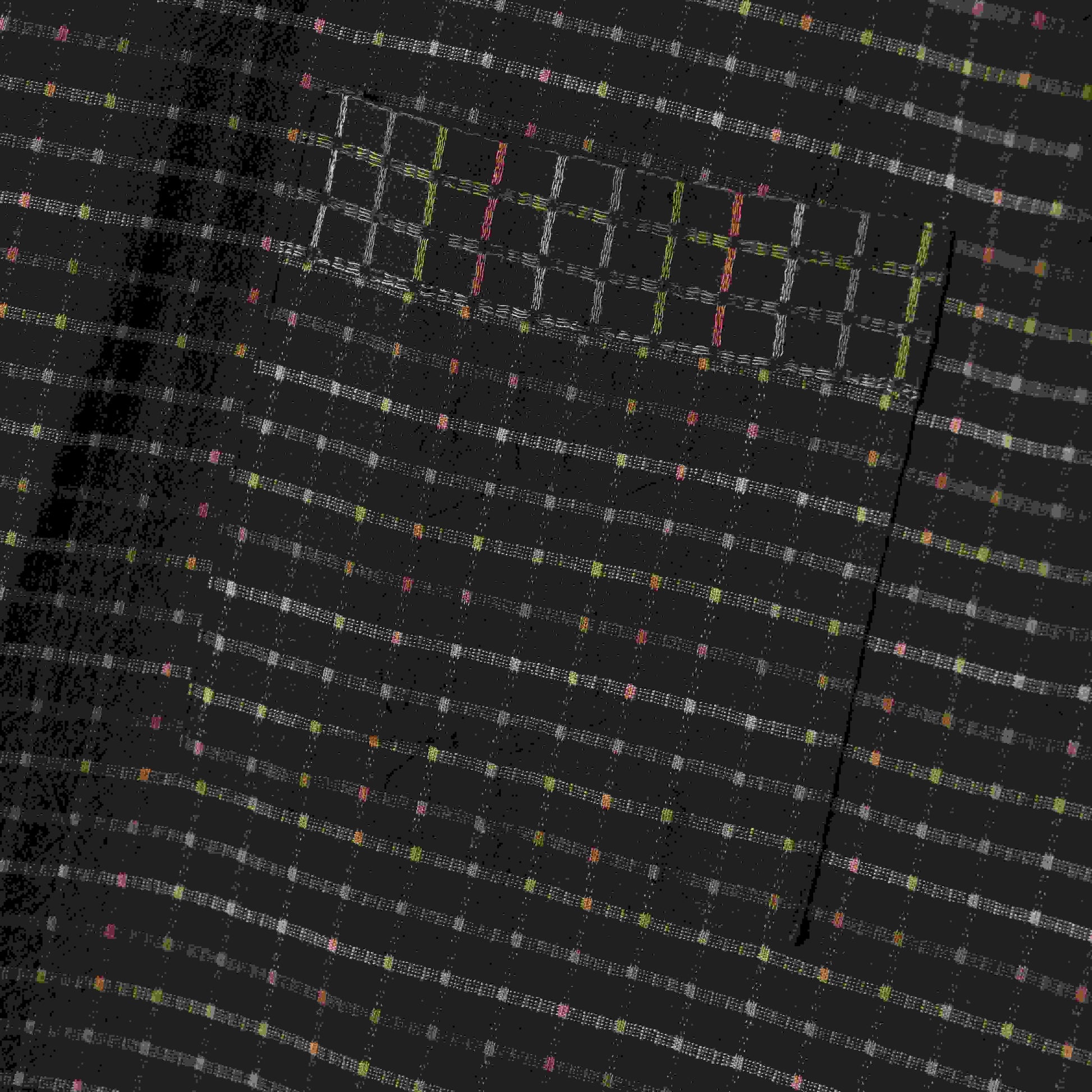 Karierte Kimono-Yukata-Robe aus Bio-Baumwolle - image 9