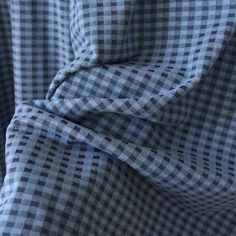 Klassisches kariertes Unisex-Loungewear-Set - image 17
