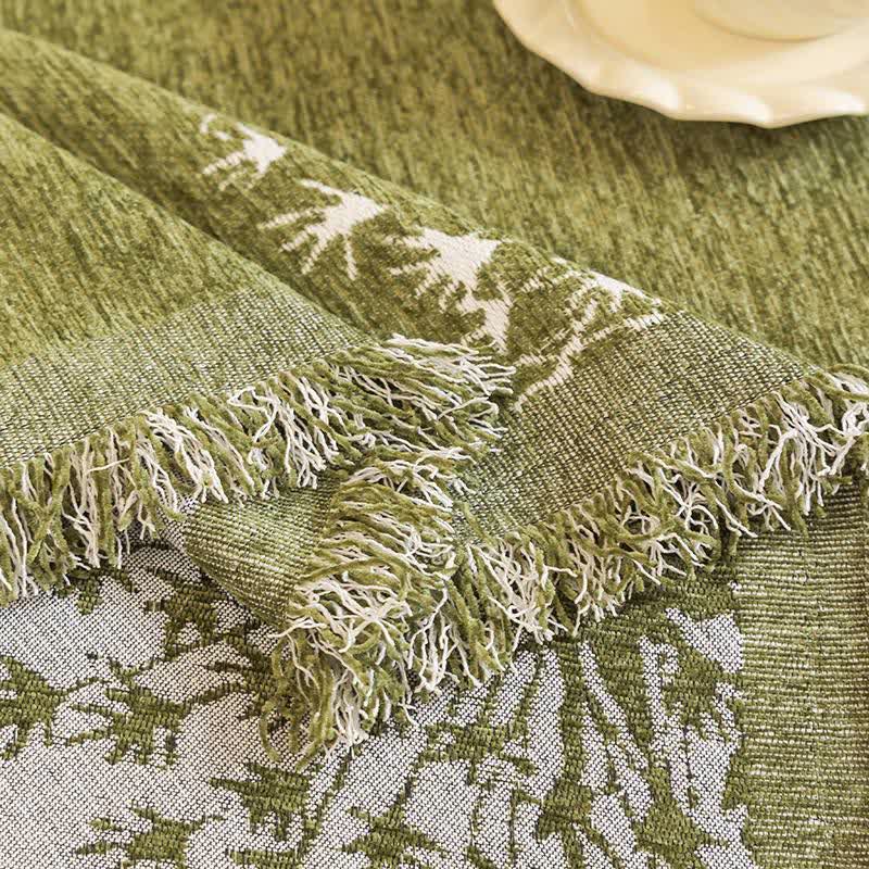 Sofadecke aus Chenille mit Feuerwerk-Motiv - image 2