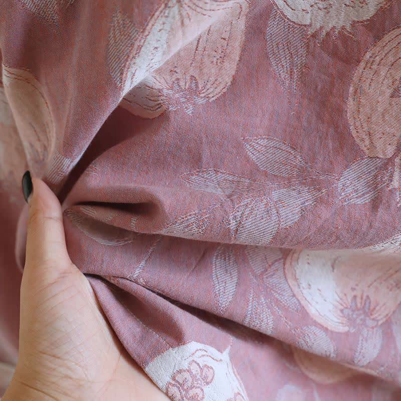 Vintage Granatapfel Baumwollgaze Loungewear Set - image 10