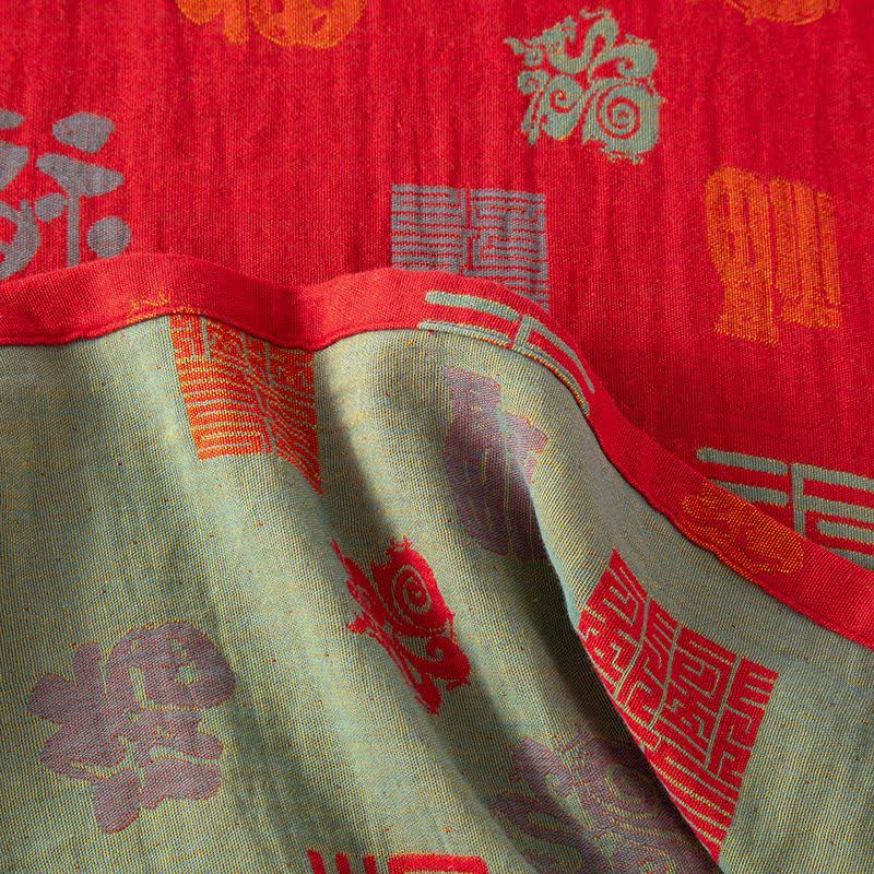 Orientalisches, glückverheißendes Loungewear-Set aus Baumwollgaze - image 4