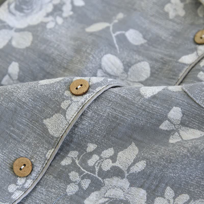 Grey Rose Loungewear-Set aus natürlicher Baumwolle - image 5