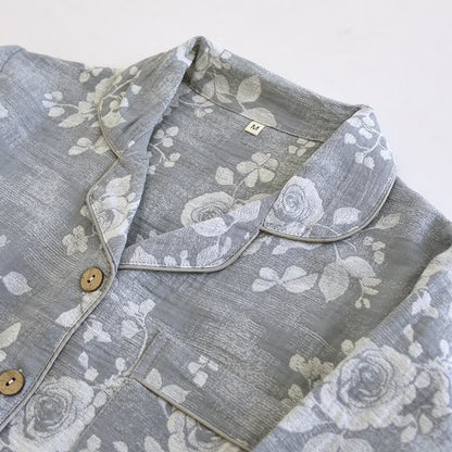 Grey Rose Loungewear-Set aus natürlicher Baumwolle - image 3