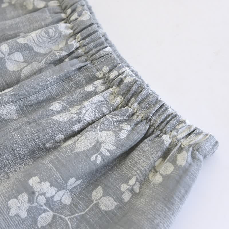 Grey Rose Loungewear-Set aus natürlicher Baumwolle - image 9
