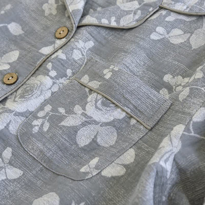 Grey Rose Loungewear-Set aus natürlicher Baumwolle - image 4