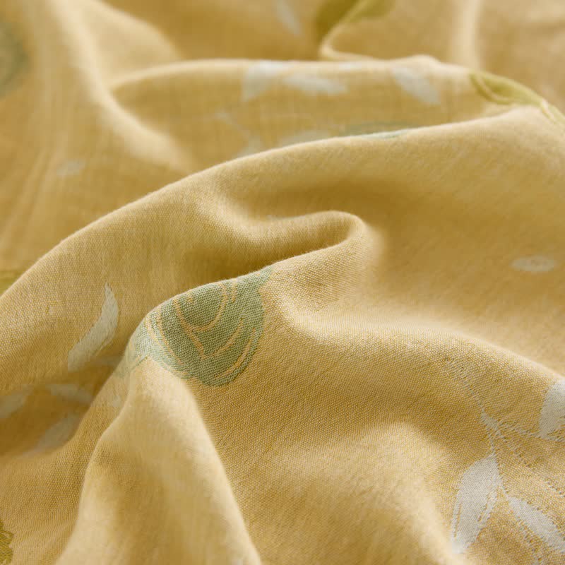 Bettwäsche aus Baumwollgaze mit Jacquardmuster in Pastellrosa - image 11