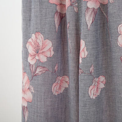 Loungewear-Set aus reiner Baumwolle mit rosa Blumenmuster - image 8