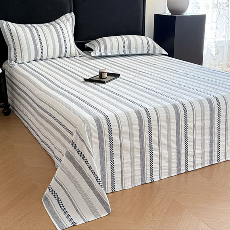 Tagesdecke aus reiner Baumwolle mit Jacquardmuster - image 1