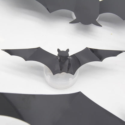 Halloween 3D LED Fledermaus Glitzer Wanddekoration - image 9