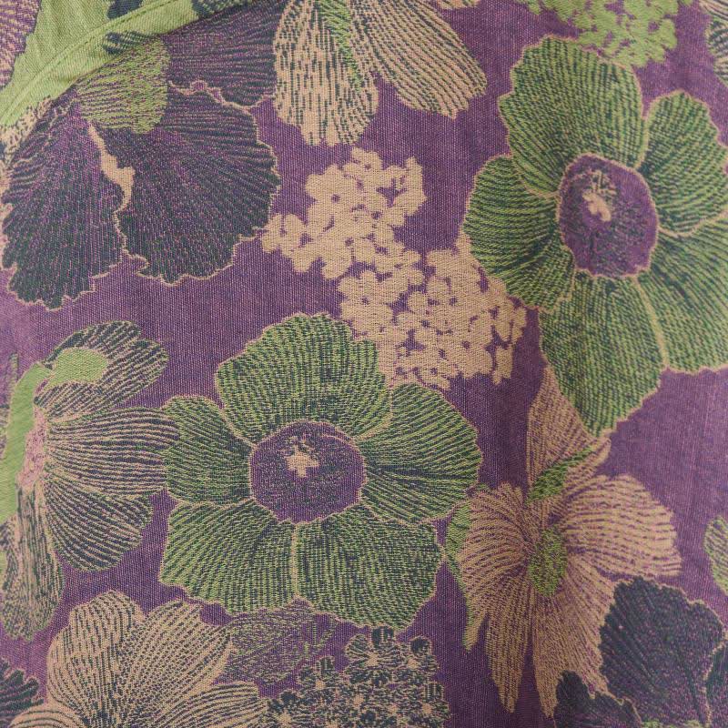 Pfirsichblüten-Pyjama aus Baumwolle mit orientalischer Quaste - image 5