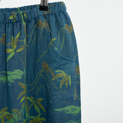 Bambus Orientalisches Pyjama-Set aus Baumwolle mit Quasten - image 4