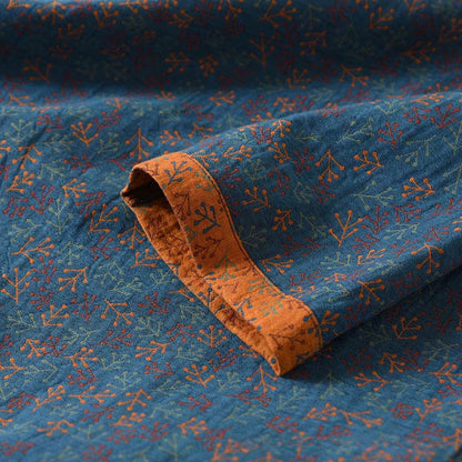 Vintage Baumwoll-Zweig-Langarm-Pyjama - image 3