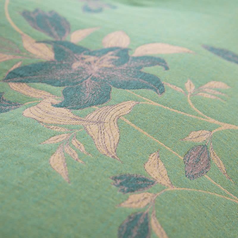 Elegantes Lily-Bettwäscheset aus Baumwollgaze (4-teilig) - image 9