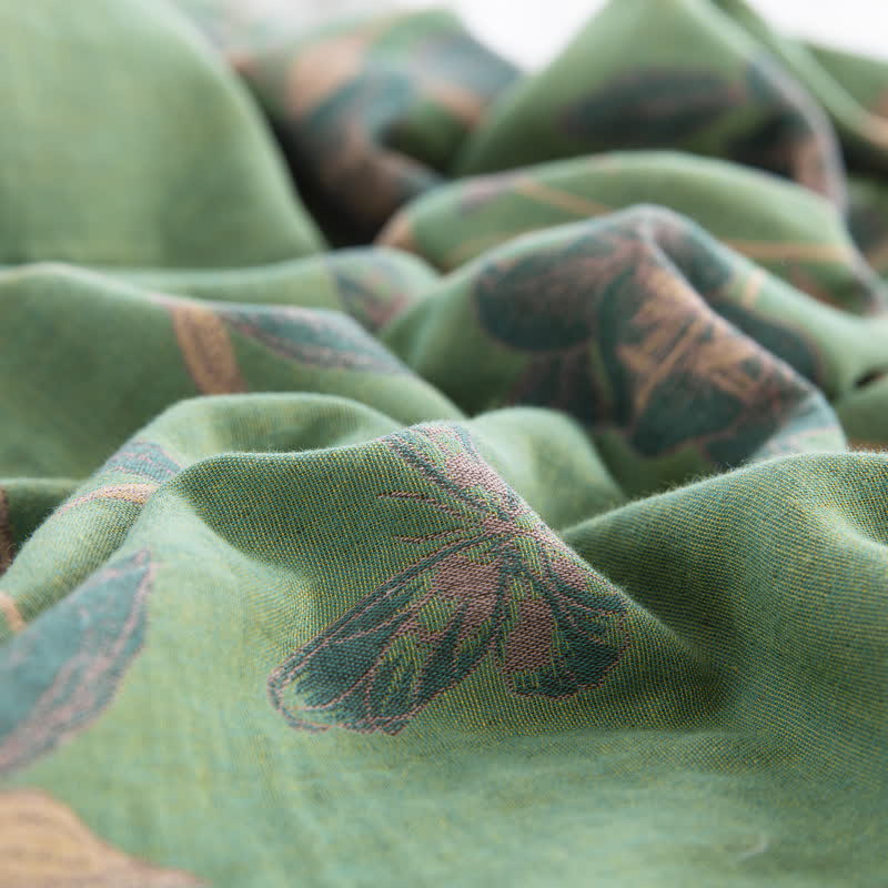Elegantes Lily-Bettwäscheset aus Baumwollgaze (4-teilig) - image 10