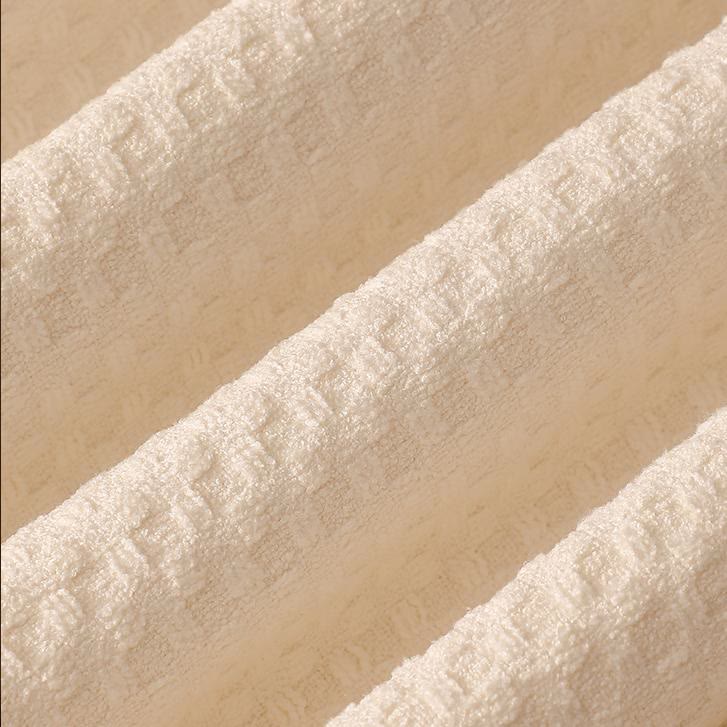 Badetuchset aus Satin mit Waffelmuster (2er-Pack) - image 2