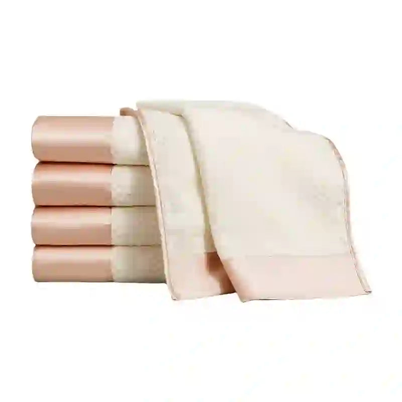 Badetuchset aus Satin mit Waffelmuster (2er-Pack) - image 9