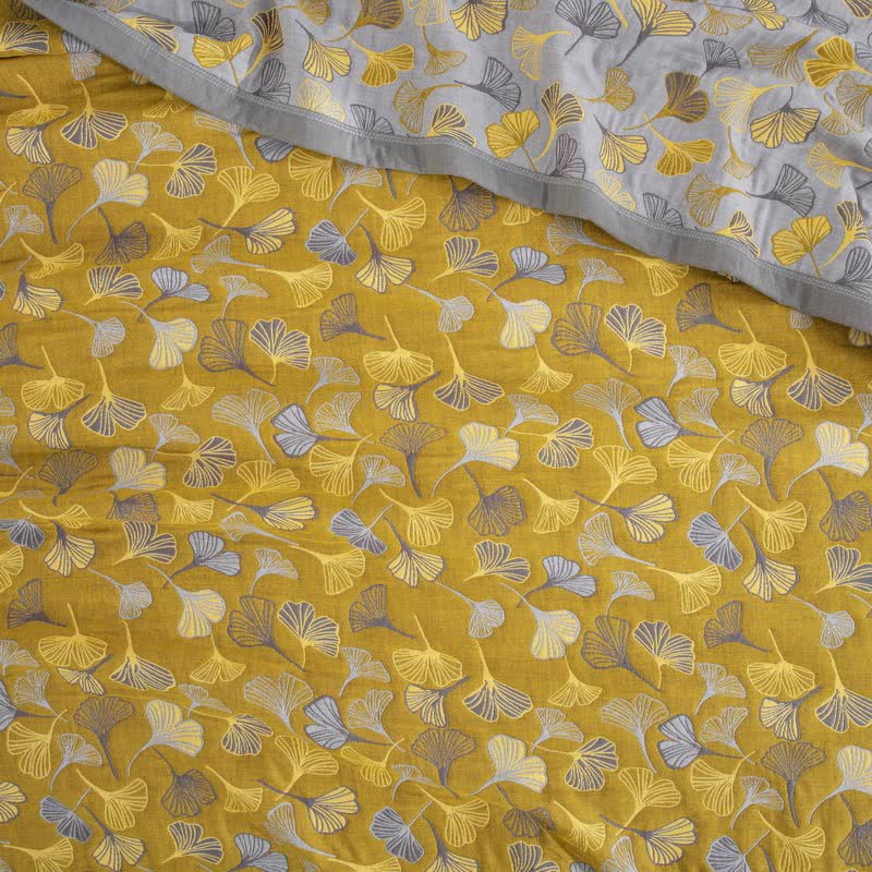 Steppdecke aus Bio-Baumwolle mit Ginkgo Biloba - image 59