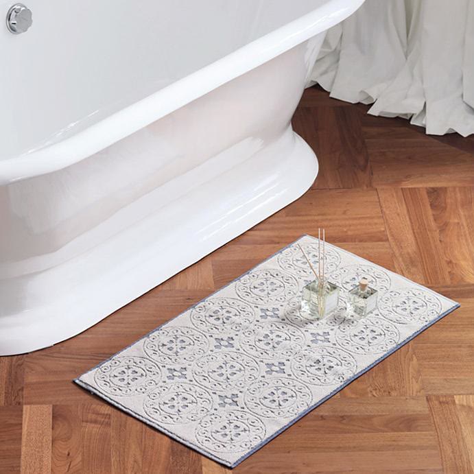 Persisches Badetuch-Set aus reiner Baumwolle (4er-Pack) - Passende Badematte - 50 cm x 90 cm - image 9