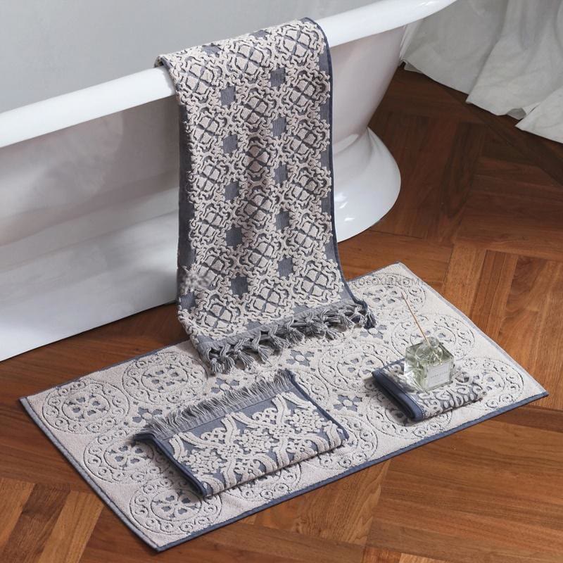 Persisches Badetuch-Set aus reiner Baumwolle (4er-Pack) - 4-teiliges Set - 33 cm x 33 cm+33 cm x 80 cm+70 cm x 140 cm+50 cm x 90 cm - image 0