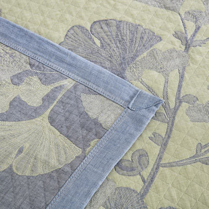 Ginkgo-inspirierte Wendedecke aus natürlicher Baumwolle - image 10