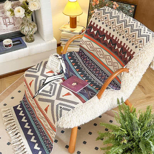Boho Triba Baumwoll-Leinen-Funktionsmatte - 60cm x 180cm - image 0