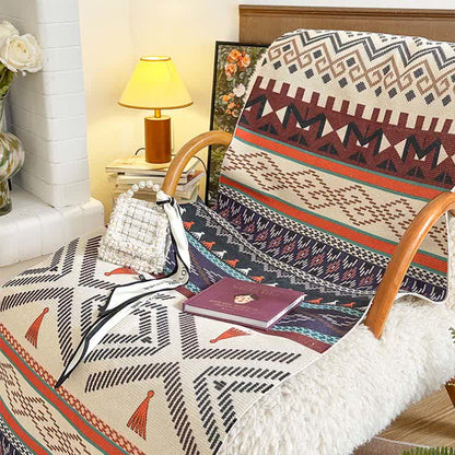 Boho Triba Baumwoll-Leinen-Funktionsmatte - image 3