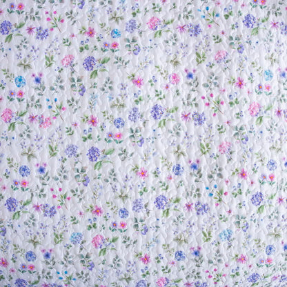 Gestepptes Tagesdeckenset aus Baumwolle mit Blumenmuster (3-teilig) - image 5