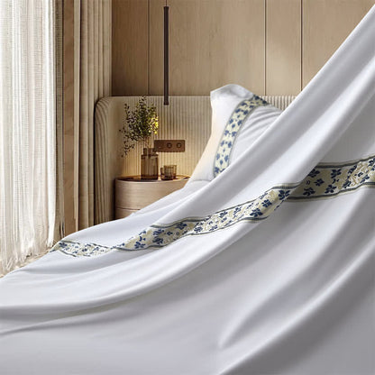 Schlichtes Bettbezug-Set im mediterranen Stil (3-teilig) - image 6
