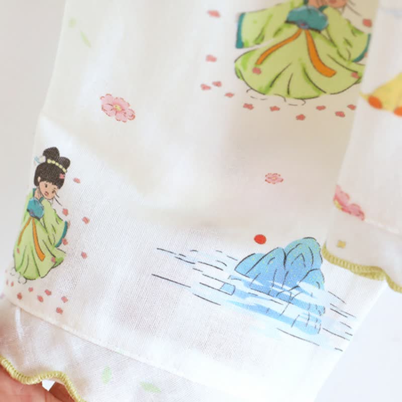 Orientalische Cartoon-Prinzessin-Loungewear aus Baumwollgaze - image 5