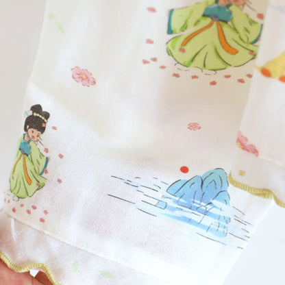 Orientalische Cartoon-Prinzessin-Loungewear aus Baumwollgaze - image 5