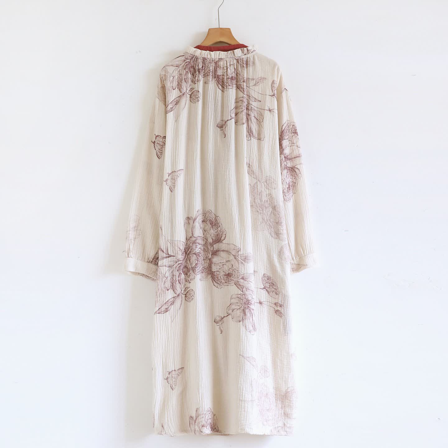 Schmetterling Hanfu inspiriertes Baumwollgaze-Nachthemd - image 1