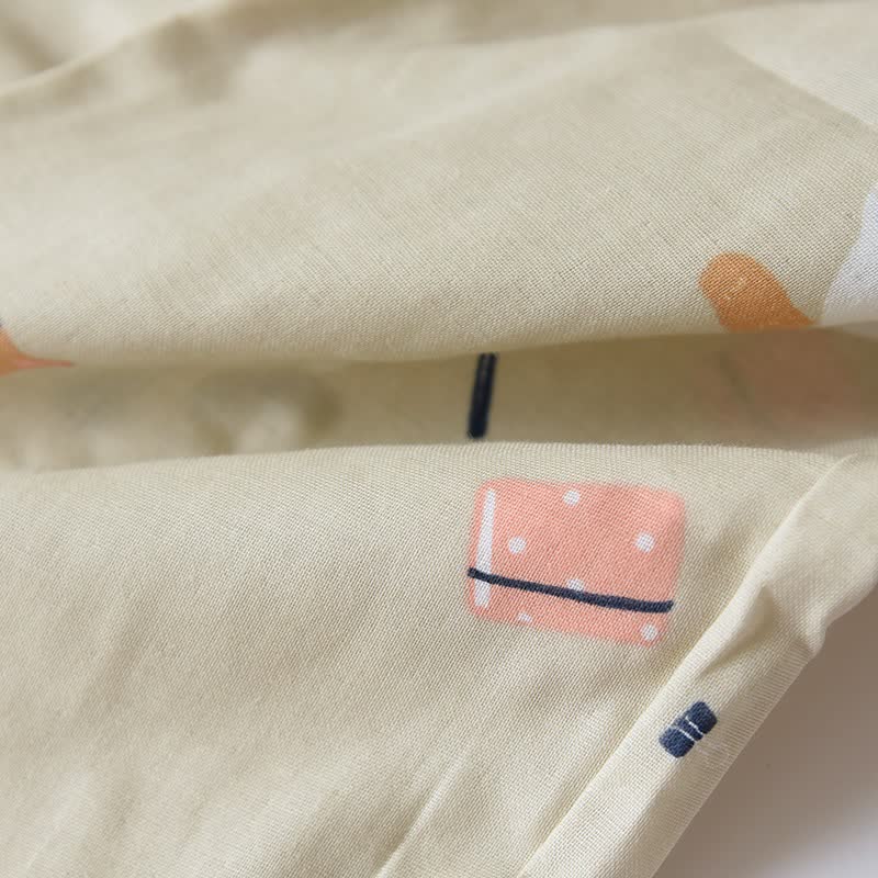 Passender Katzen-Kimono aus Baumwollgaze - image 13