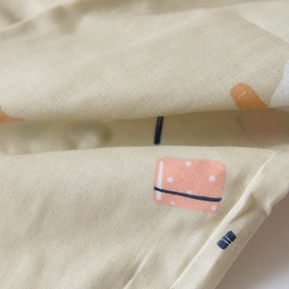 Passender Katzen-Kimono aus Baumwollgaze - image 13
