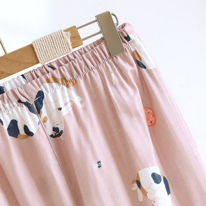 Passendes Loungewear-Set aus Baumwolle mit Cartoon-Katze - image 14