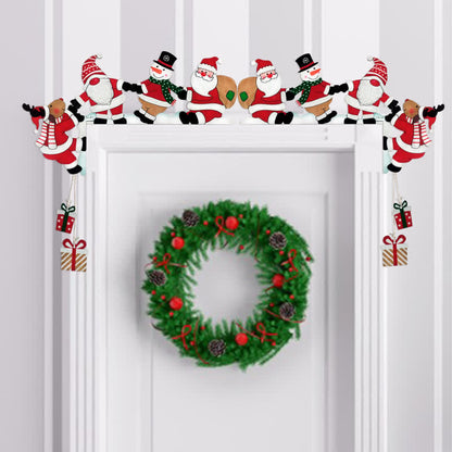 Weihnachtsmann-Team-Türecke, Weihnachtsdekoration - image 1