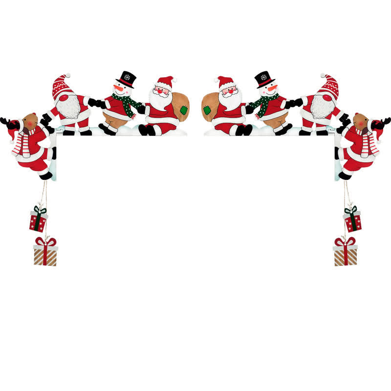 Weihnachtsmann-Team-Türecke, Weihnachtsdekoration - image 2