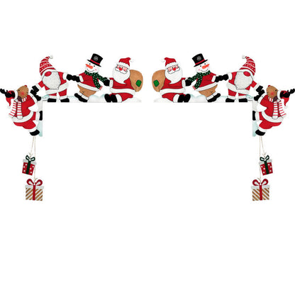 Weihnachtsmann-Team-Türecke, Weihnachtsdekoration - image 2