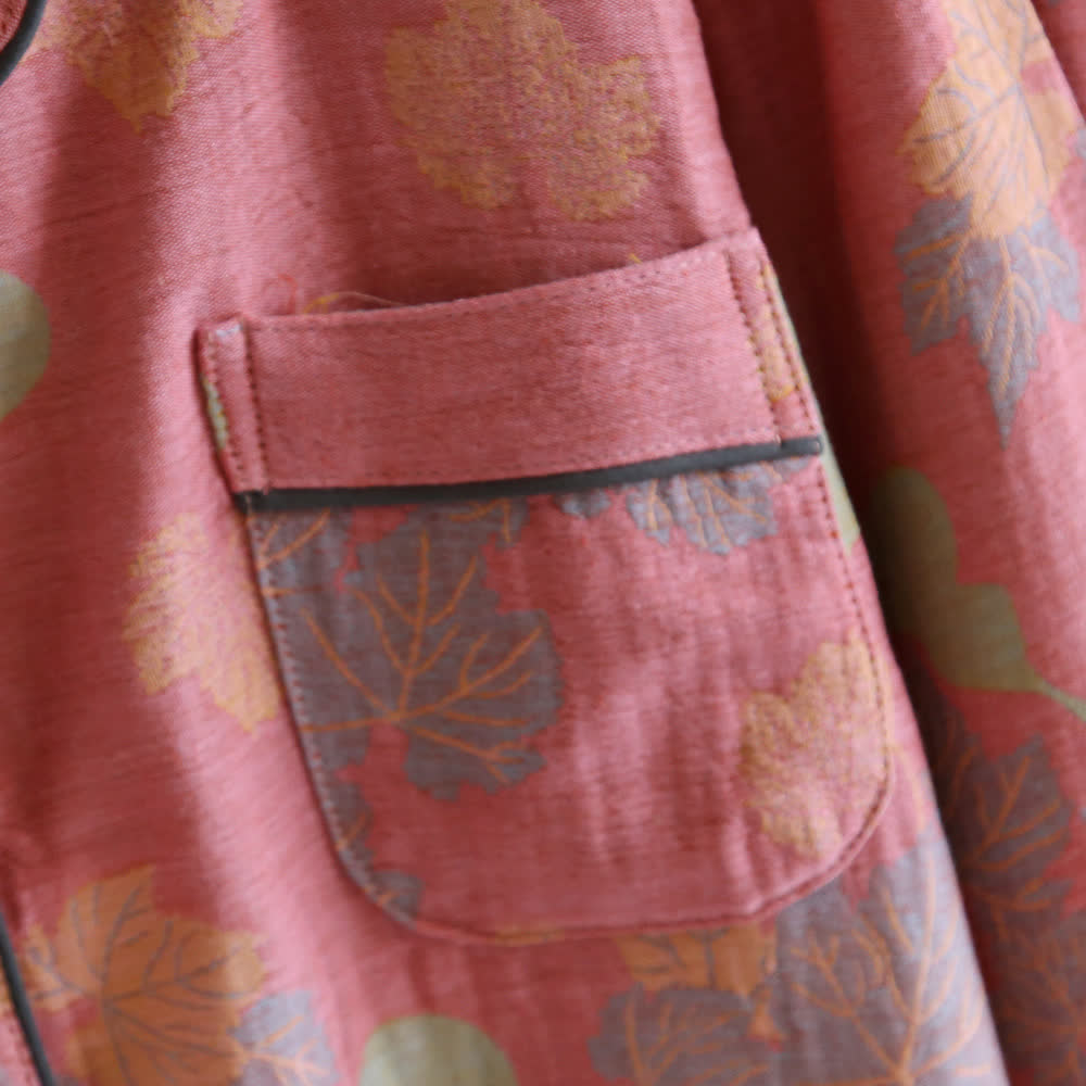 Gourd Cotton Langarm-Pyjama-Set - image 6