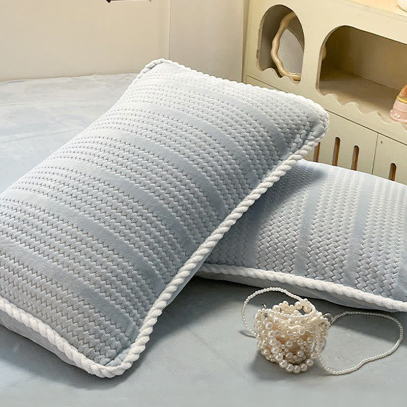 Luxuriöses Fleece-Winterbettwäscheset (4-teilig) - image 14