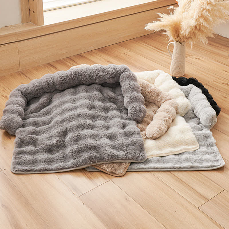 Ownkoti Solides Plüsch-Haustiersofabett - image 1
