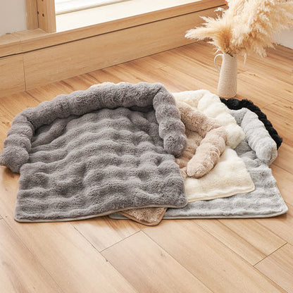 Ownkoti Solides Plüsch-Haustiersofabett - image 1
