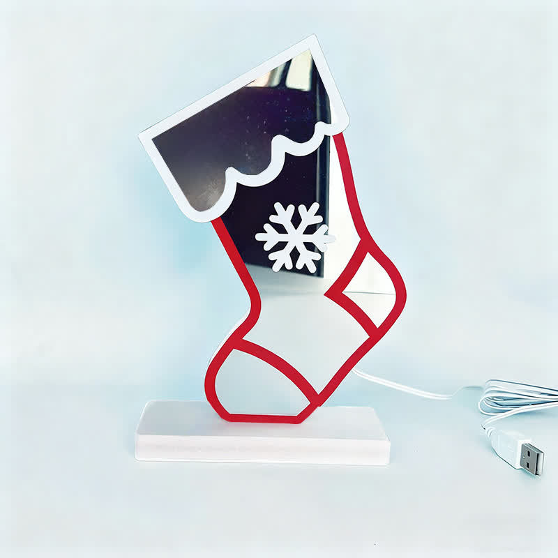Ownkoti Weihnachtssocke 3D-Tunnellicht - image 3