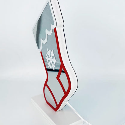 Ownkoti Weihnachtssocke 3D-Tunnellicht - image 5