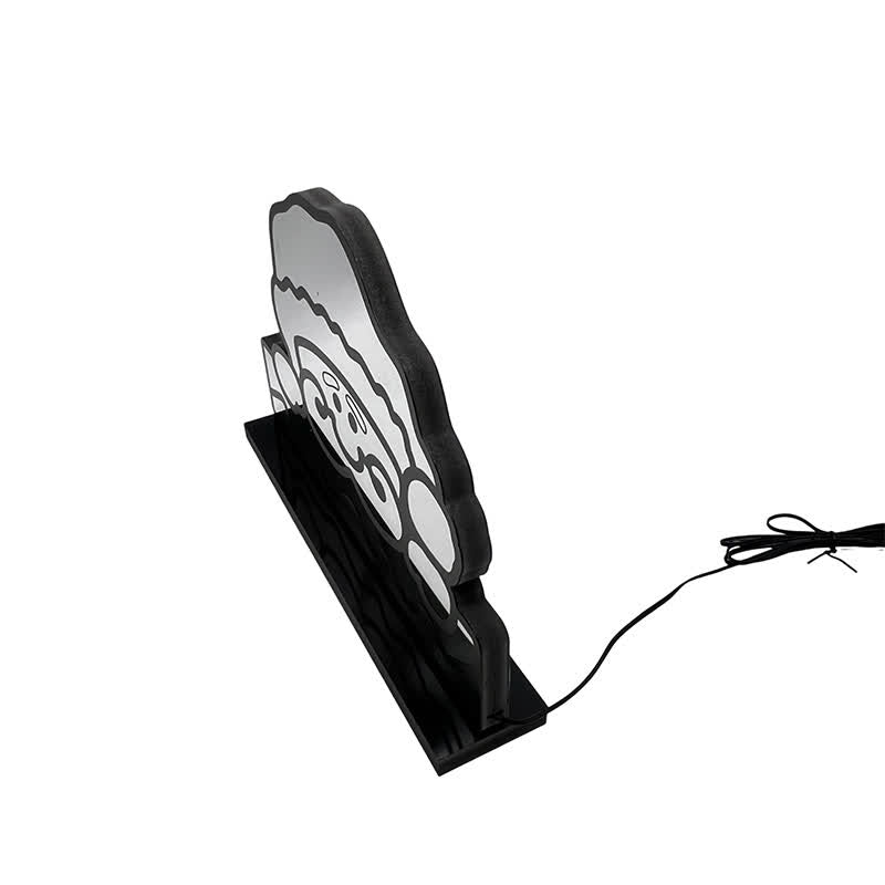 Ownkoti 3D-Weihnachtsnachtslampe mit Weihnachtsmanngesicht - image 4
