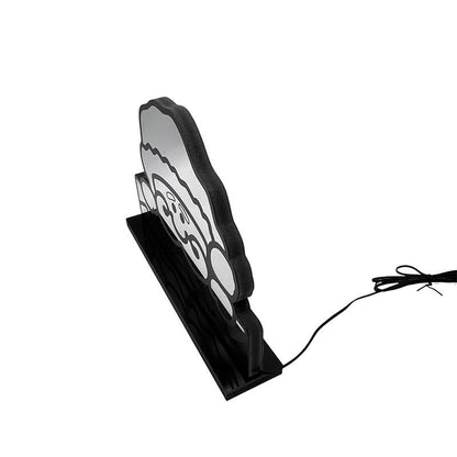Ownkoti 3D-Weihnachtsnachtslampe mit Weihnachtsmanngesicht - image 4