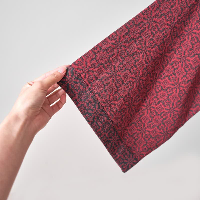 Ownkoti – Weihnachtsinspirierter Kimono-Bademantel aus Baumwollgaze - image 14