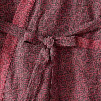 Ownkoti – Weihnachtsinspirierter Kimono-Bademantel aus Baumwollgaze - image 5