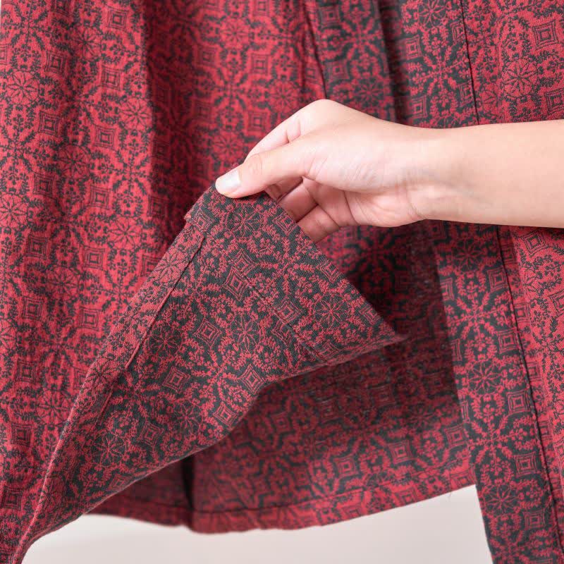 Ownkoti – Weihnachtsinspirierter Kimono-Bademantel aus Baumwollgaze - image 12